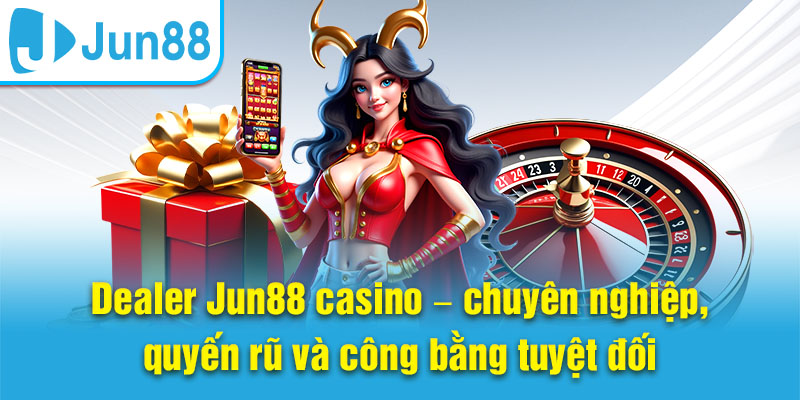 Dealer Jun88 casino – chuyên nghiệp, quyến rũ và công bằng tuyệt đối